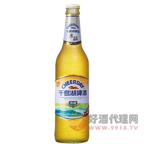 千岛湖冰晶啤酒7度488ml