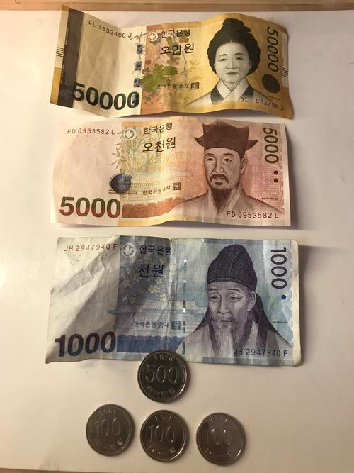 500韩币=3人民币