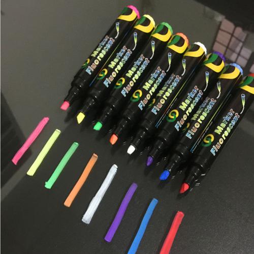 led荧光板笔黑板荧光笔5mm玻璃笔可擦荧光笔荧光板专用笔厂家直销