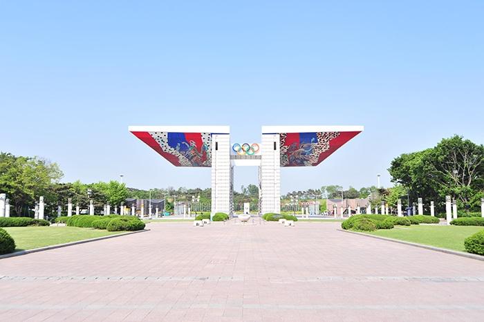 韩国奥运会的举办地--奥林匹克公园