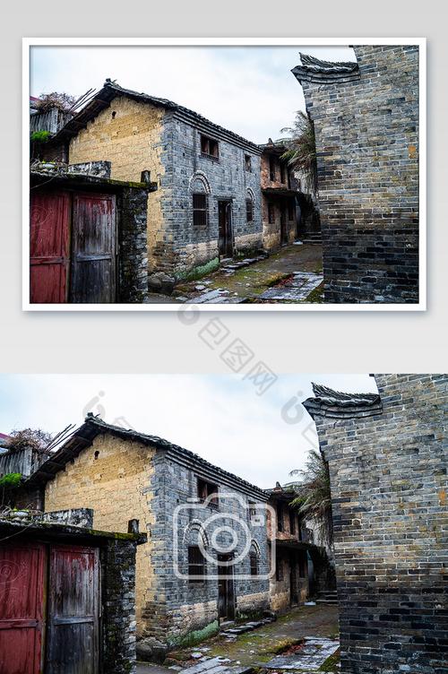 中国农村风貌老房子中国风摄影图