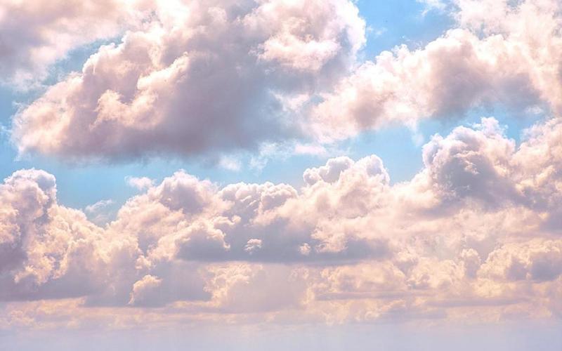 唯美天空云层风景图片桌面壁纸