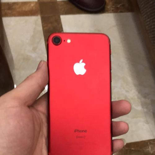 苹果iphone7 红色 128g 国行 苹果七红色128g有保修!机器9.8新