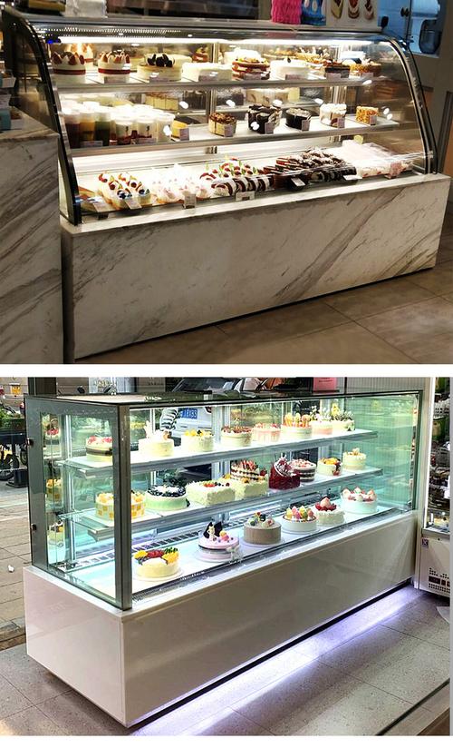 创来直角蛋糕冷藏展示柜玻璃商用风冷水果西点甜品慕斯保鲜柜冰柜