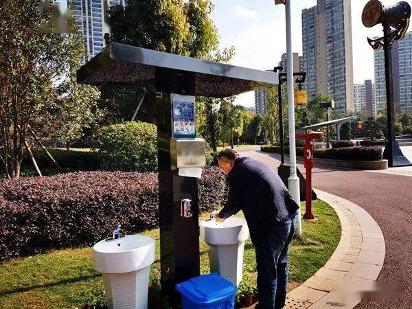 勤洗手讲卫生昭阳中心城市新增26个洗手台