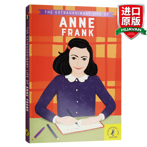 英文原版 安妮弗兰克 the extraordinary life of anne frank 全英文