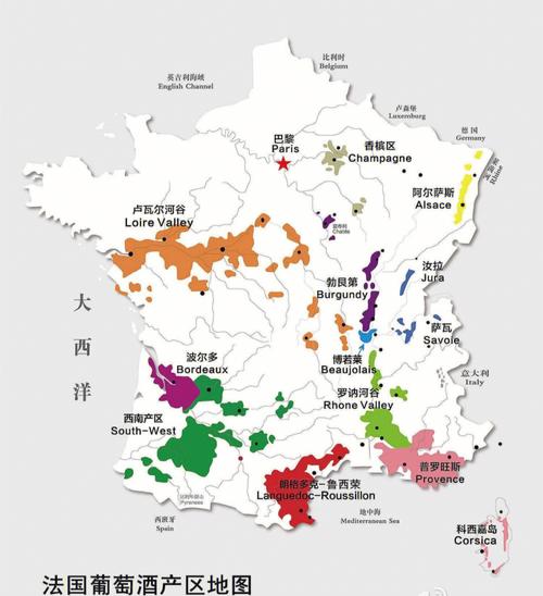 不可不知的法国10大葡萄酒产区