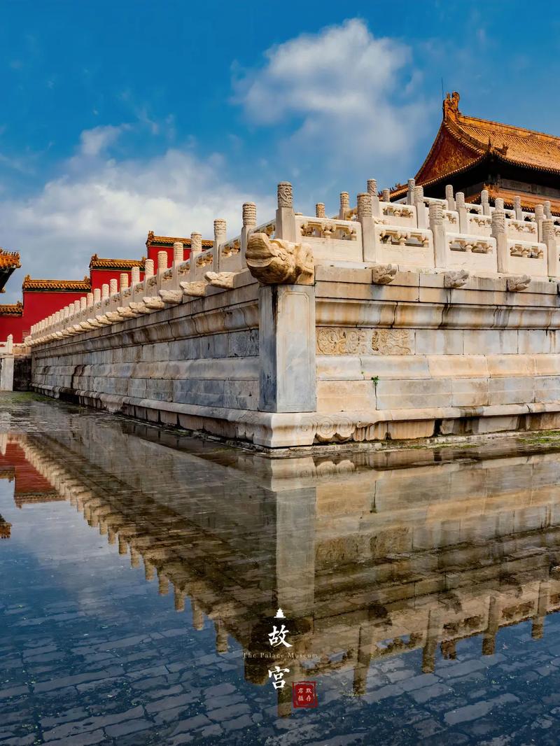 故宫的100种拍法| 古典建筑的对称美.这组照片当时被北京很 - 抖音