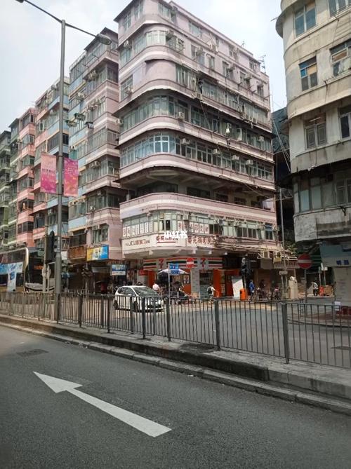 香港土瓜湾旧式建筑物唐楼