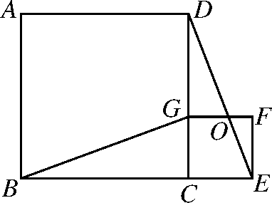 (2013年广东珠海)如图4-3-35,正方形abcd的边长为1,顺次连接正方形