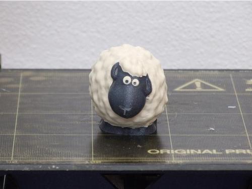 小羊肖恩3d打印模型