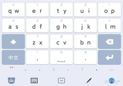 九宫格键盘虽然按键比较大,但实际上也是按五列安排按键,左侧拼音