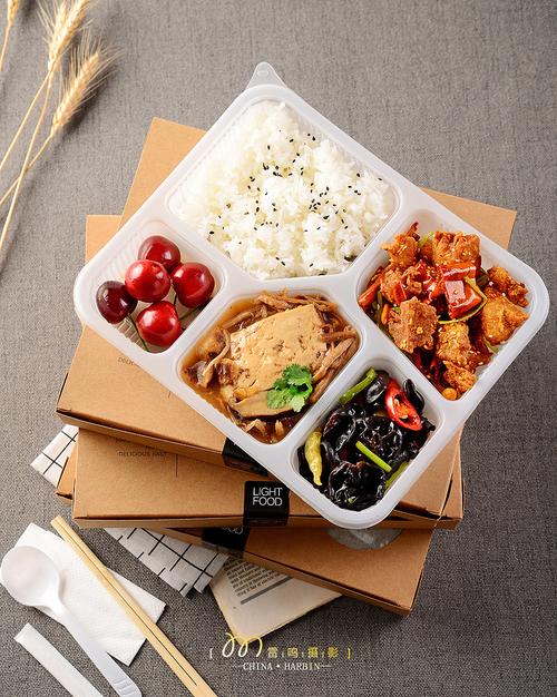 《盒饭便当》 美食 产品 环境 哈尔滨雷鸣摄影