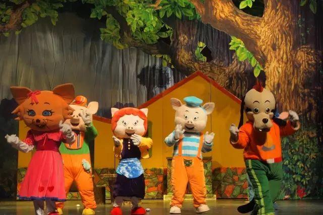 7月8日中国儿童中心丨29元起《三只小猪》大型互动童话舞台剧