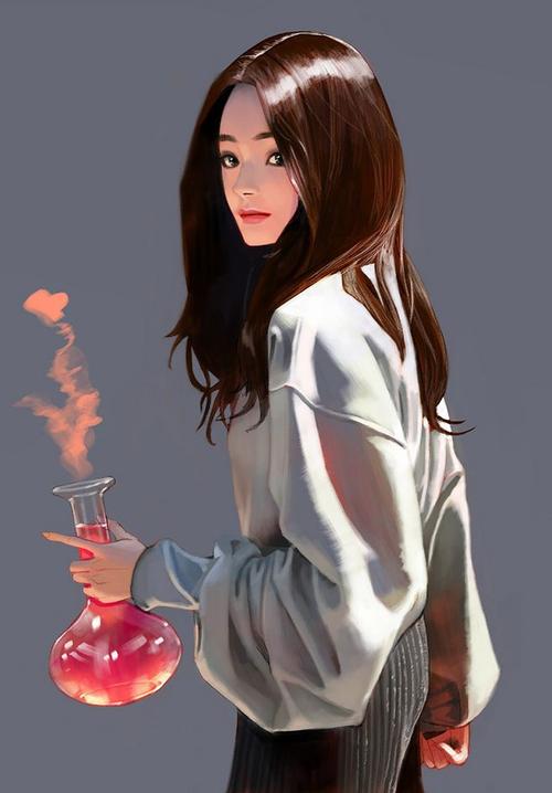韩国插画师wonbin lee的女性插画作品,干净又精致