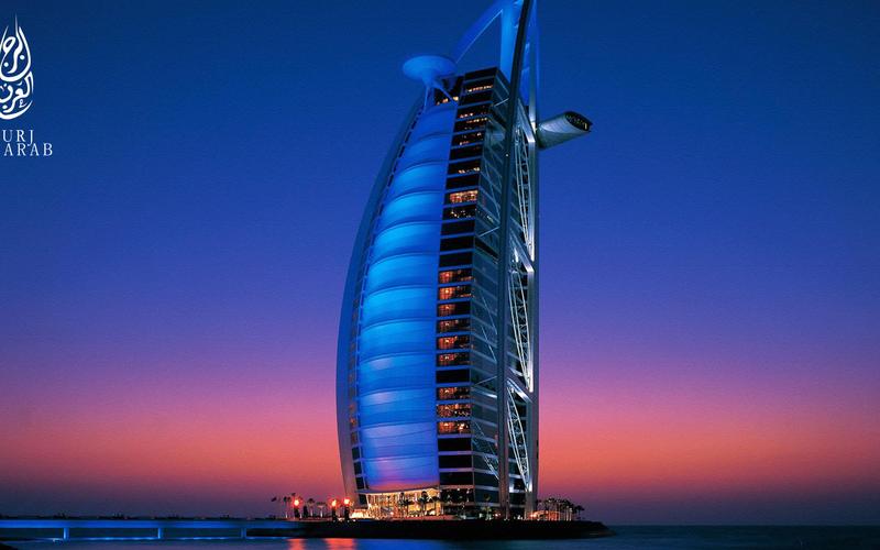 迪拜阿拉伯塔酒店桌面壁纸,阿拉伯塔酒店,建筑,迪拜帆船酒店,高清壁纸