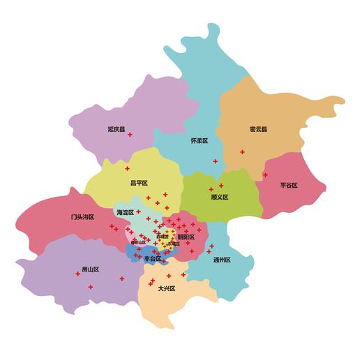 北京市脑卒中急救地图2018.