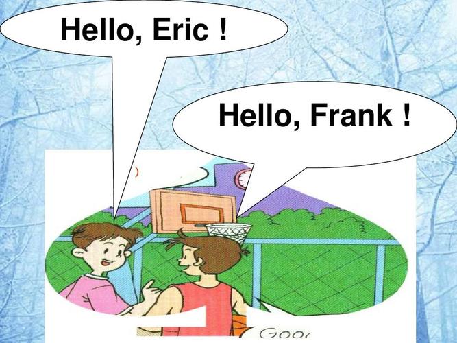 hello, eric   hello, frank ! ( b
