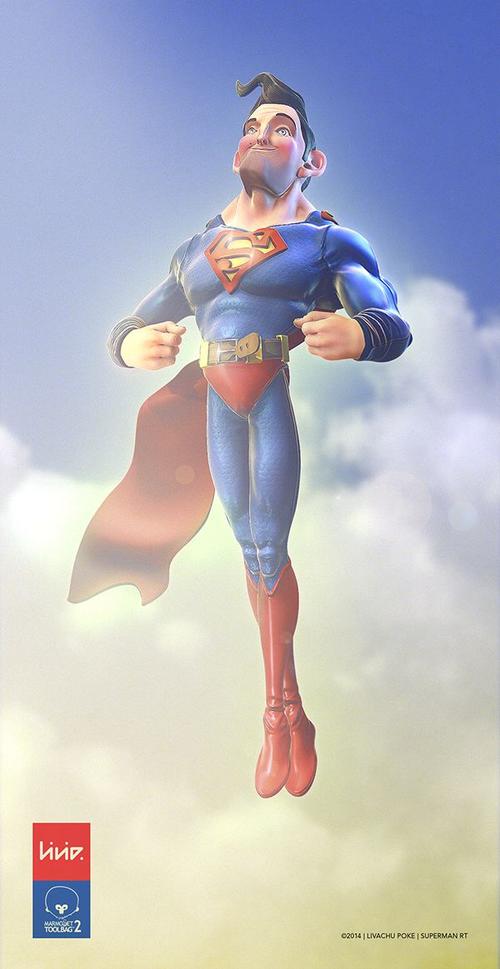 superman rt character design : i always wanted to model a