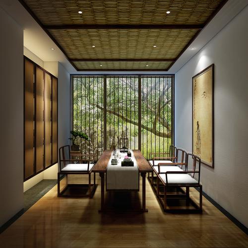疏朗静谧 上海九州书院禅意新中式风格设计案例