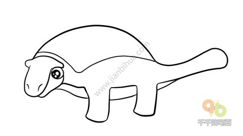 动物 恐龙认知 甲龙(属名ankylosaurus)意为「坚固的