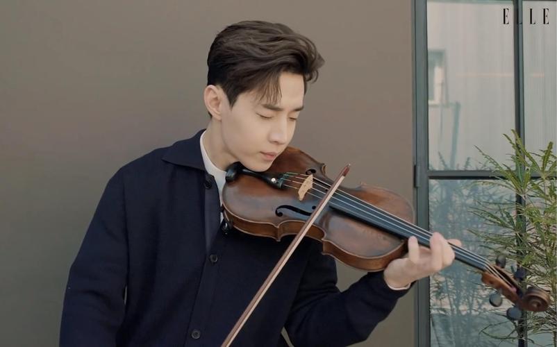 刘宪华拉小提琴的视频