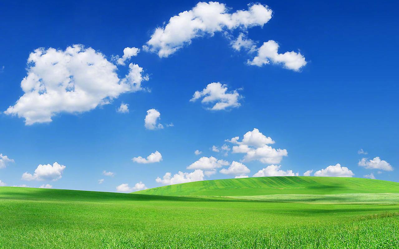 蓝天白云唯美风景图片桌面壁纸