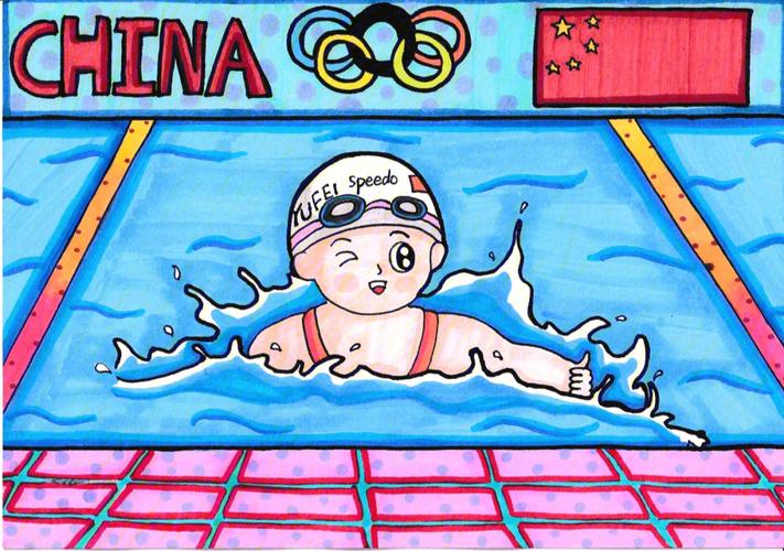 奥运会儿童画