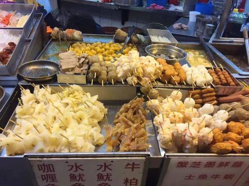 香港旺角美食小吃街