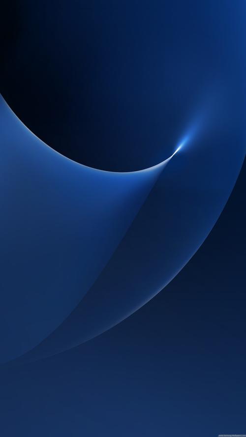 三星手机壁纸【1440x2560】samsung galaxy s7 蓝色 水纹 水波