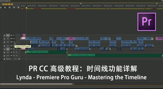pr cc 高级教程:时间线功能详解 lynda – premiere pro guru –