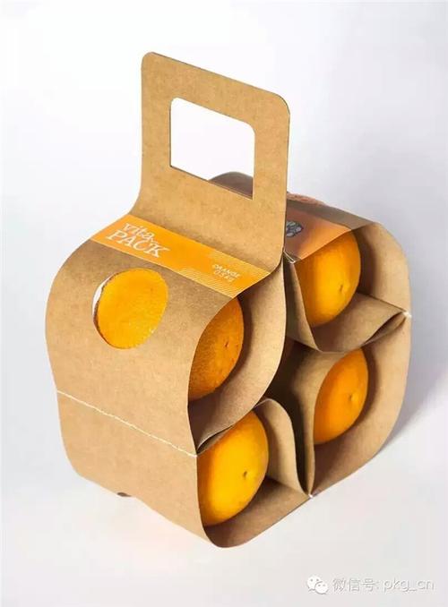 牛皮纸水果包装鉴赏,原来橙子还可以这么包装