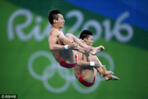 组图-男子双人10米跳台决赛:林跃陈艾森夺冠