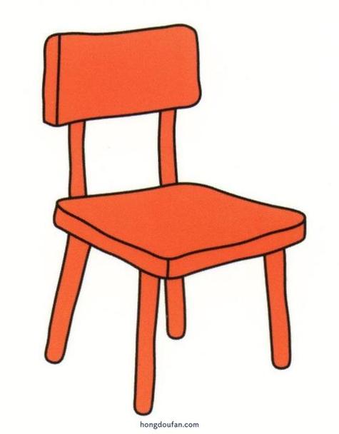 椅子怎么画简笔画简单 简笔画图片大全-普车都