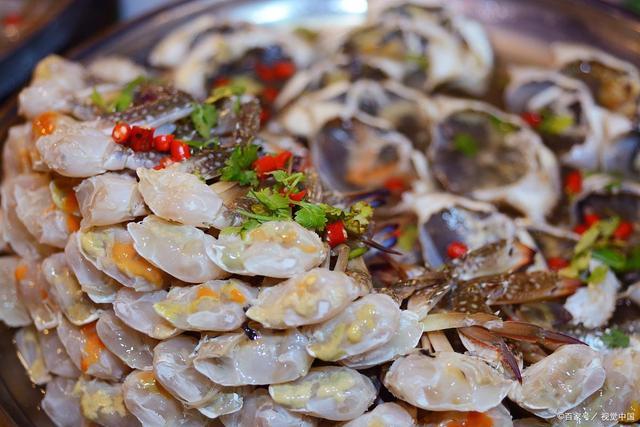 潮汕人吃海鲜,生腌是重要的一环