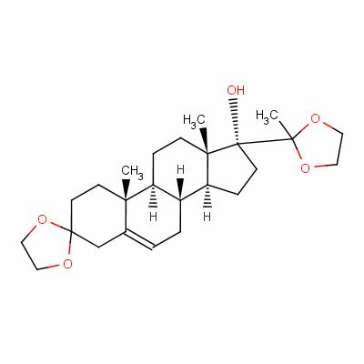 17alpha-羟基孕甾-5-烯-3,20-二酮-3,20-二(乙烯缩酮)