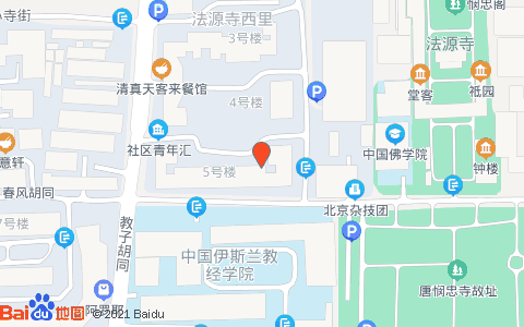 北京市宣武区牛街街道法源寺社区居民委员会电子地图