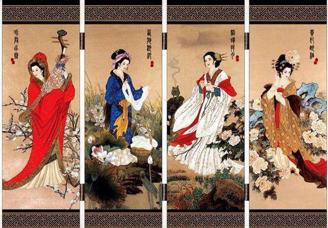 中国古代四大美女典故