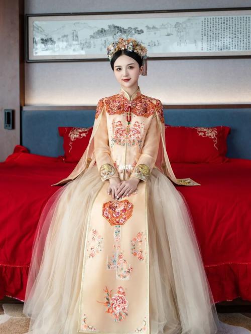 中式嫁衣也可以仙气飘飘|淄博婚纱礼服
