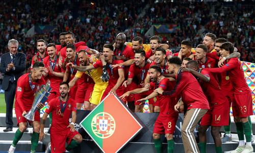 足球欧洲国家联赛葡萄牙队夺冠2