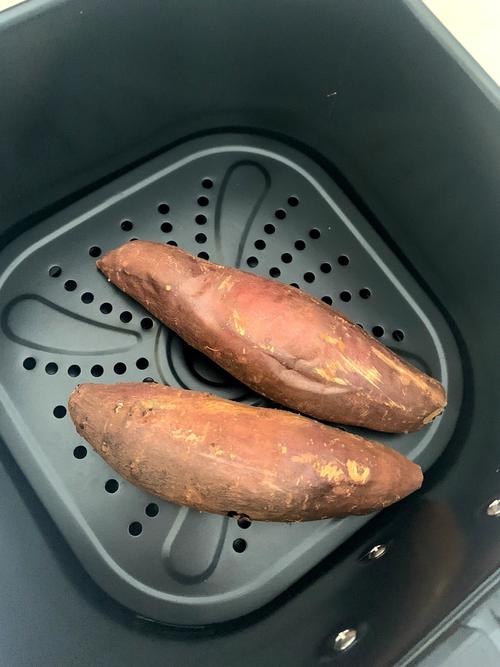0失败第一次用空气炸锅做的烤红薯