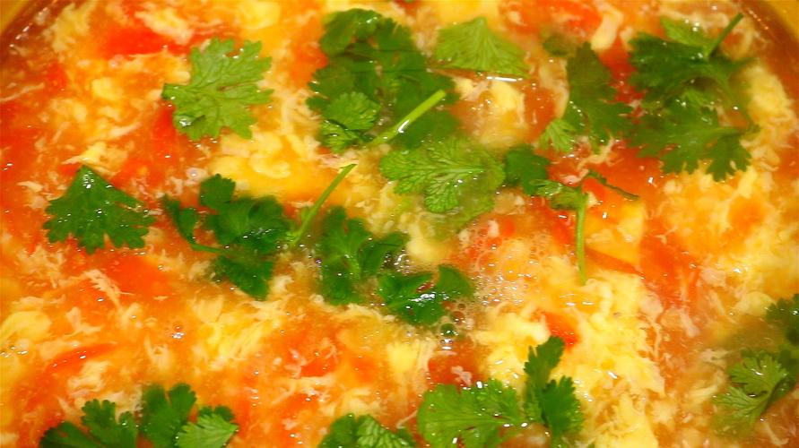 西红柿鸡蛋汤最好喝的做法,掌握这技巧,出锅比饭店的还好喝
