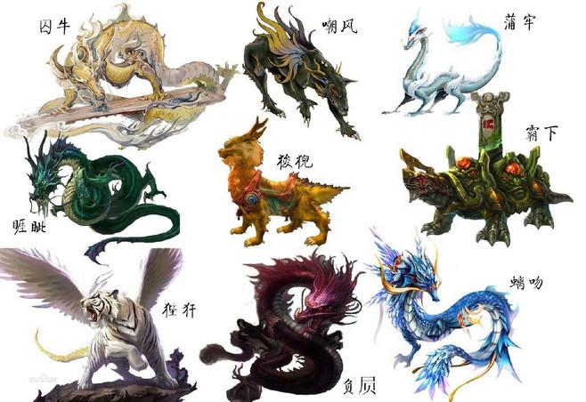 龙九子普及龙是中国古代汉族神话传说中的神兽之首亦可以认为本身就是
