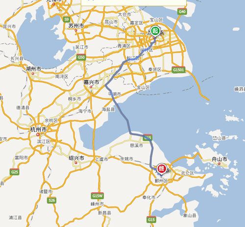 【上海到宁波自驾路线】上海到宁波多少公里?