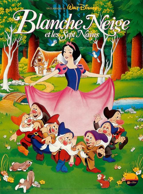 白雪公主和七个小矮人snowwhiteandthesevendwarfs的海报