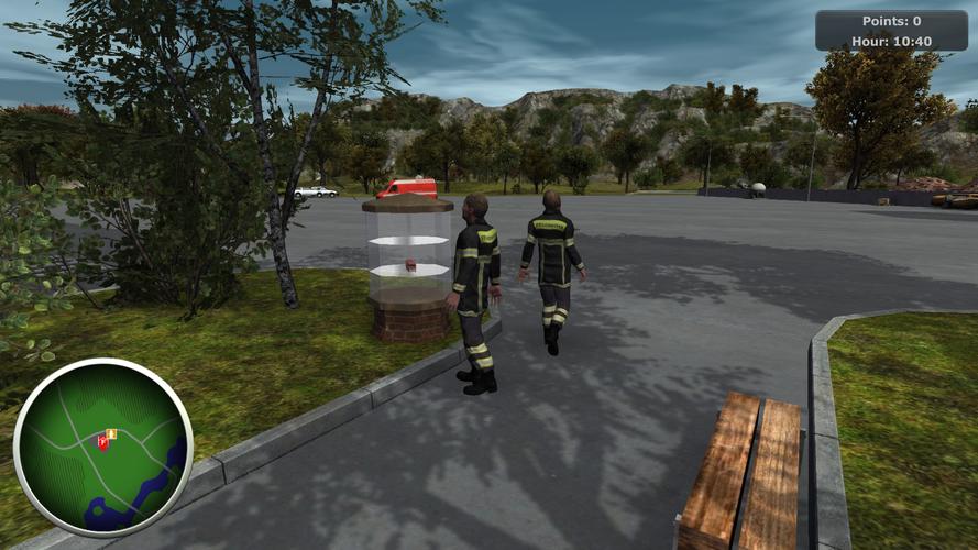 机场消防人员模拟截图
