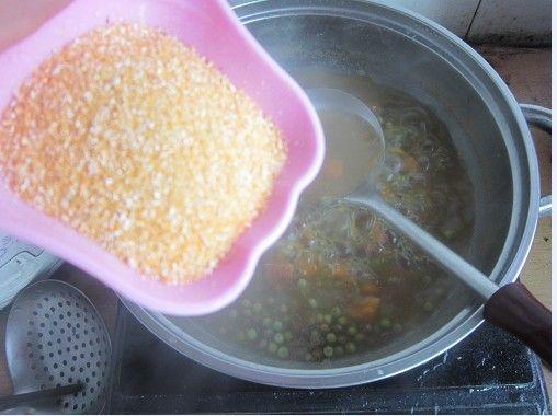 南瓜豌豆粥