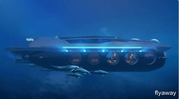 海底两万里疯狂的混合动力超级游艇潜艇