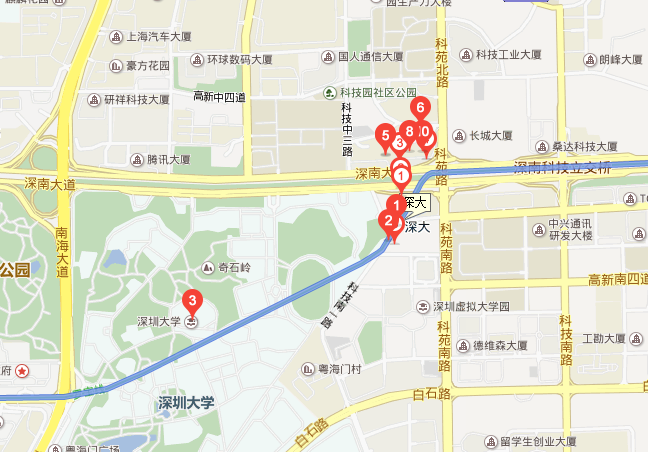 深圳大学近那个地铁站?