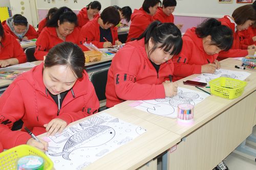 育红幼儿园—教师绘画技能考核评比活动